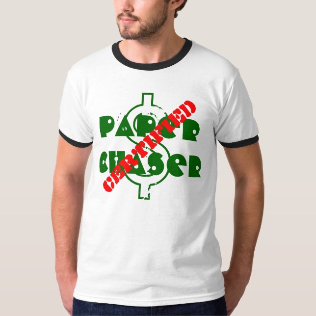 Camiseta T de CertifiedPaperChaser por (Frente)