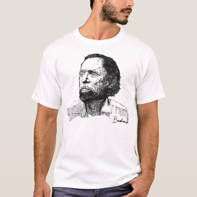 Camiseta T de Charles Bukowski (Frente)