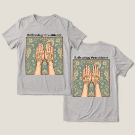 Camiseta-T de Cinza feminina
