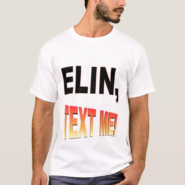 CAMISETA T DE ELIN (Frente)