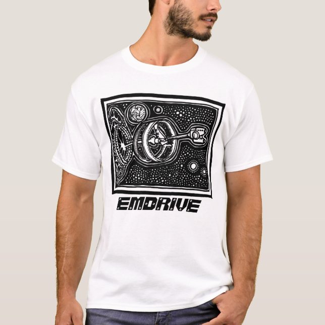 Camiseta T de Emdrive por ParanormalPrints (Frente)