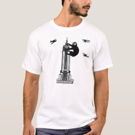 Camiseta T de escalada da torre da preguiça (melhor