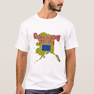 Camiseta T de Geocaching Alaska