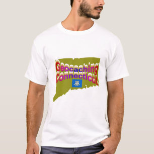 Camiseta T de Geocaching Connecticut