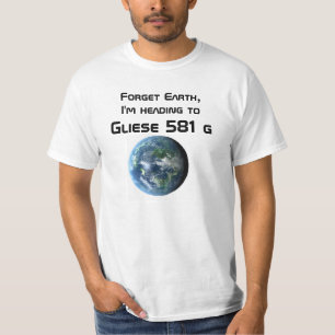 Camiseta T de Gliese 581 g