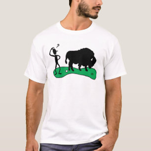 Camiseta T de golfe