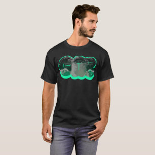 Camiseta T de Graffik do LANCE de NINJA do TÁXI de VASQUEZ