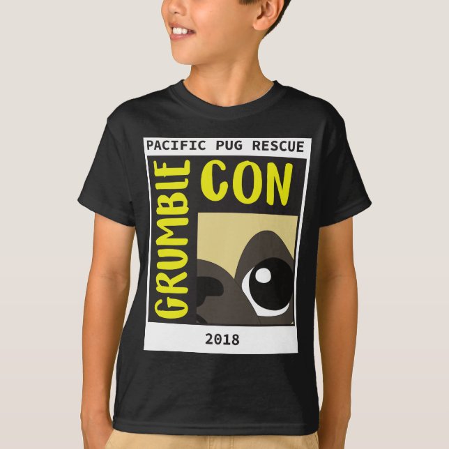 Camiseta T de Grumblecon dos miúdos (Frente)
