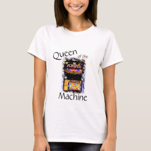 Camiseta T de jogo do slot machine