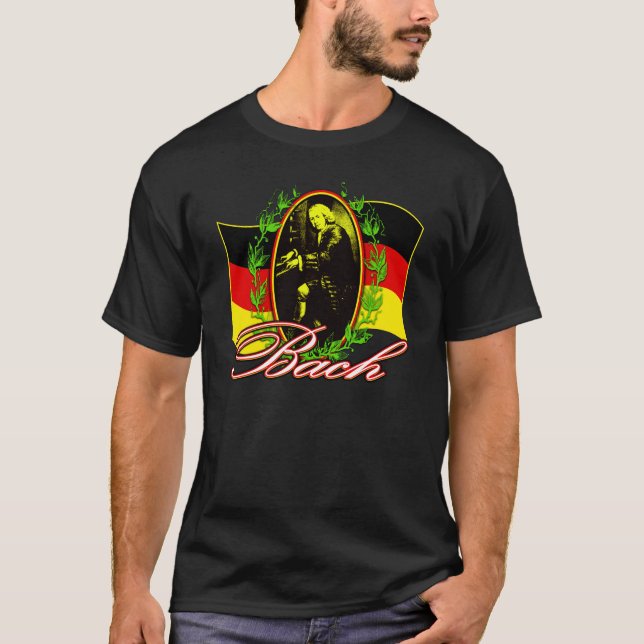 Camiseta T de Johann Sebastian Bach (Frente)