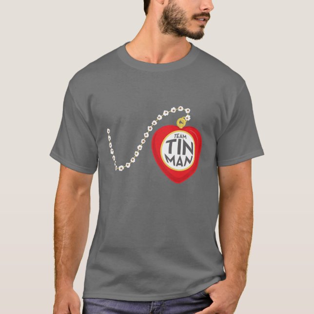 Camiseta T de Keith do homem da lata da equipe (Frente)