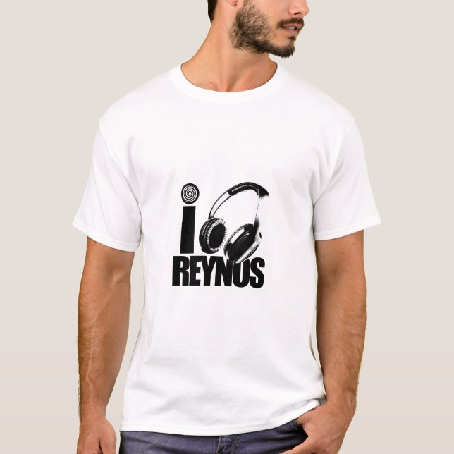 Camiseta T de Lght Reynos dos homens (Frente)