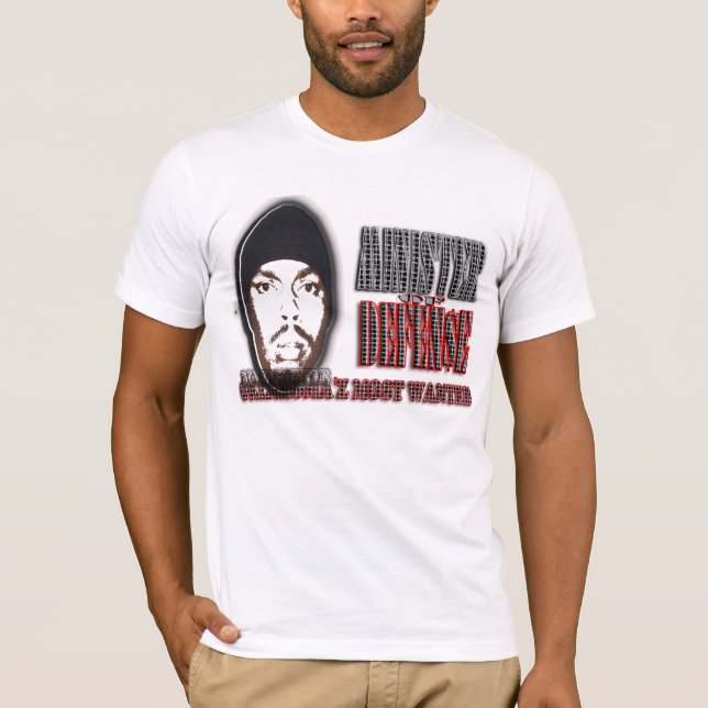 Camiseta T de M.O.D MuGShotz (Frente)
