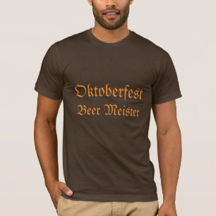 Camiseta T de Meister da cerveja do Oktoberfest dos homens