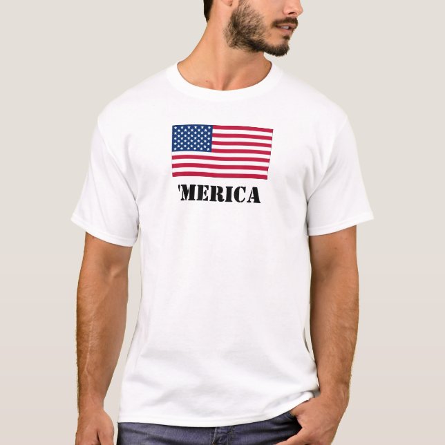Camiseta 'T de MERICA (Frente)
