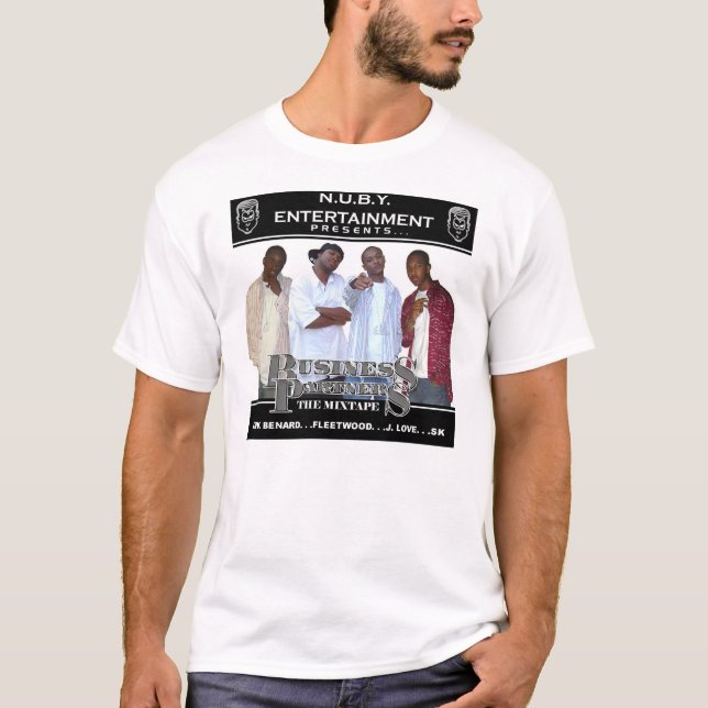 Camiseta T de Mixtape dos sócios comerciais (Frente)