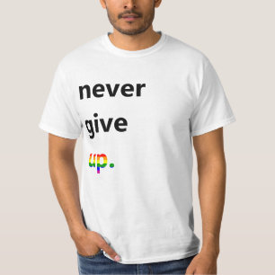 Camiseta T de NeverGiveUp
