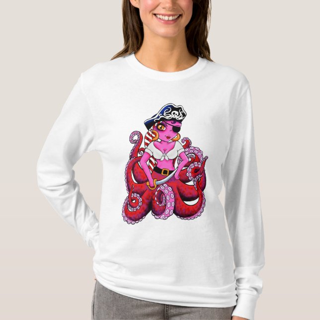 Camiseta T de Octopirate (Frente)