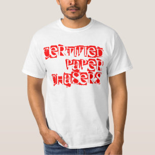 Camiseta T de papel certificado oficial dos caçadores