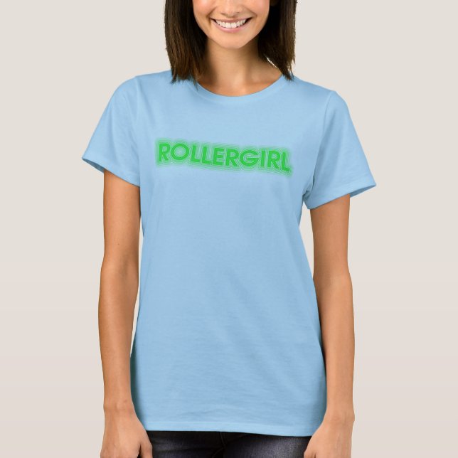 Camiseta T de Rollergirl (Frente)