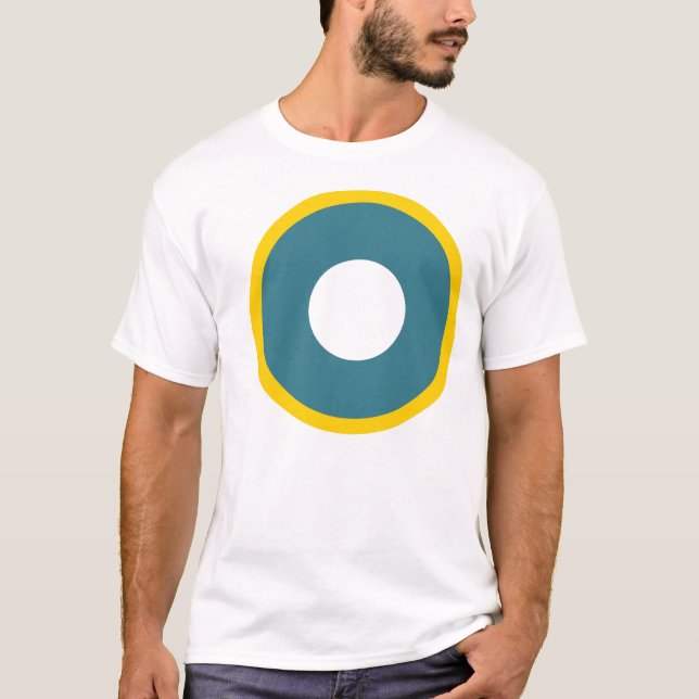 Camiseta T de Roundel do comando do RAF India (Frente)