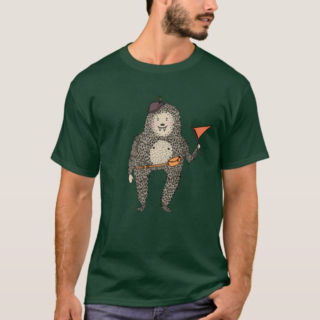 Camiseta T de Sasquatch (Frente)