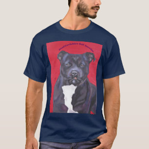 Camiseta T de Staffordshire bull terrier