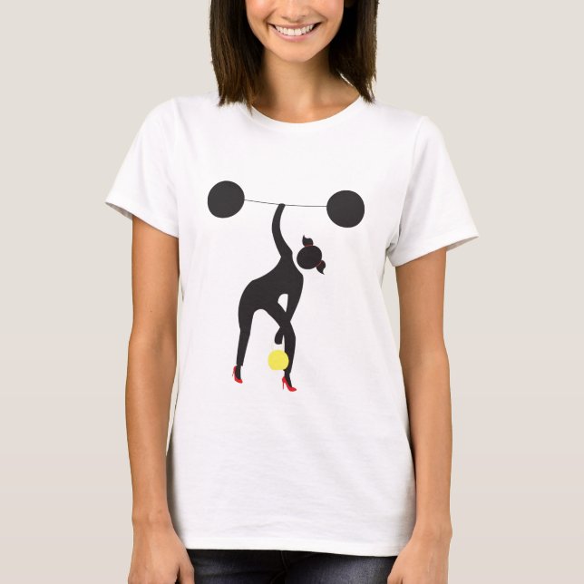 Camiseta T de StrongChick (Frente)