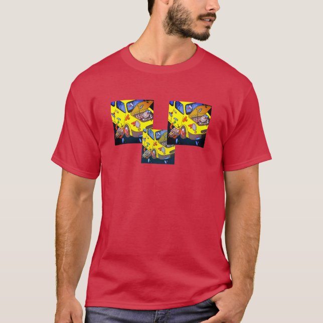 Camiseta T de VaCa pelo dalDesignNZ (s-5xl) (Frente)