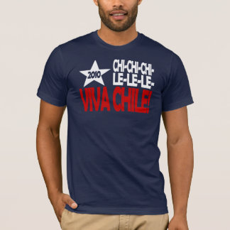 Camiseta T de Viva o Chile