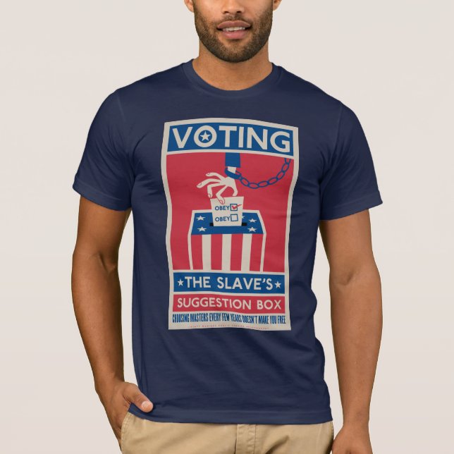 Camiseta T de votação (Frente)