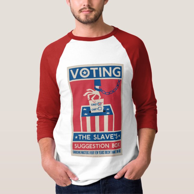 Camiseta T de votação (Frente)