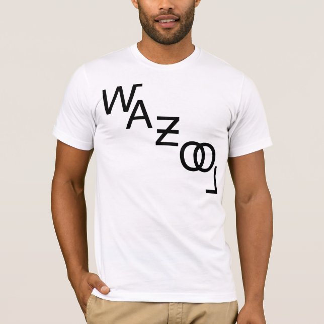 Camiseta T de Wazool (Frente)