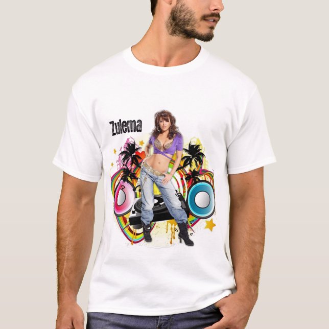 Camiseta T de "Zulema" do capricho de Las (Frente)
