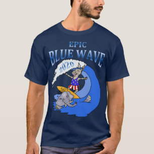 Camiseta T Democrática da novidade