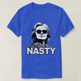 Camiseta T "desagradável" de Hillary Clinton