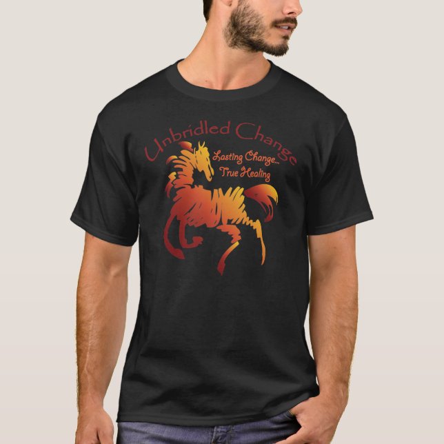 Camiseta T desenfreado da obscuridade da mudança (Frente)