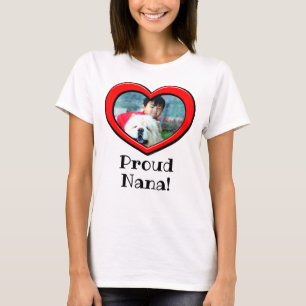 Camiseta T- Dia de as mães Personalizado de Fotografia Nan