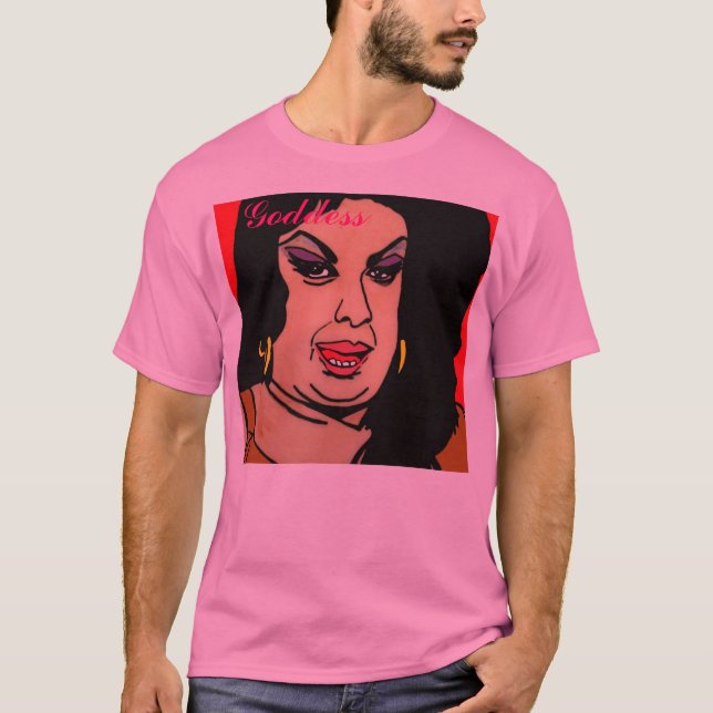 Camiseta T (divino) da deusa (Frente)