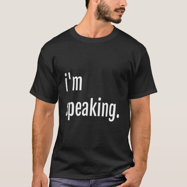 Camiseta T Diz QUE ESTOU Falando (Frente)