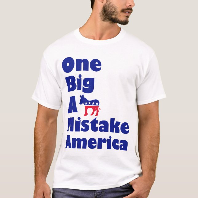 Camiseta T do acrônimo de Obama (Frente)
