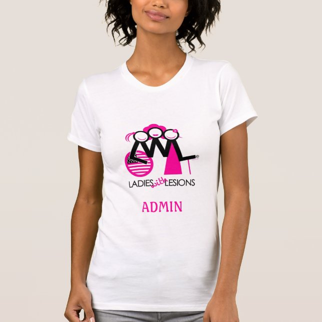 Camiseta T do Admin (Frente)