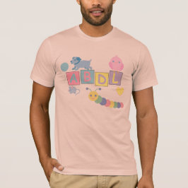 Camiseta T do amor do bebê de AB/ABDL/Adult