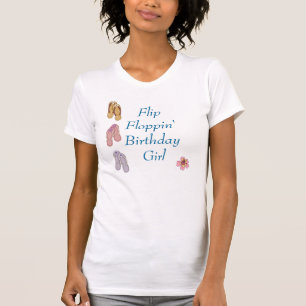 Camiseta T do aniversário de Floppin do sacudir