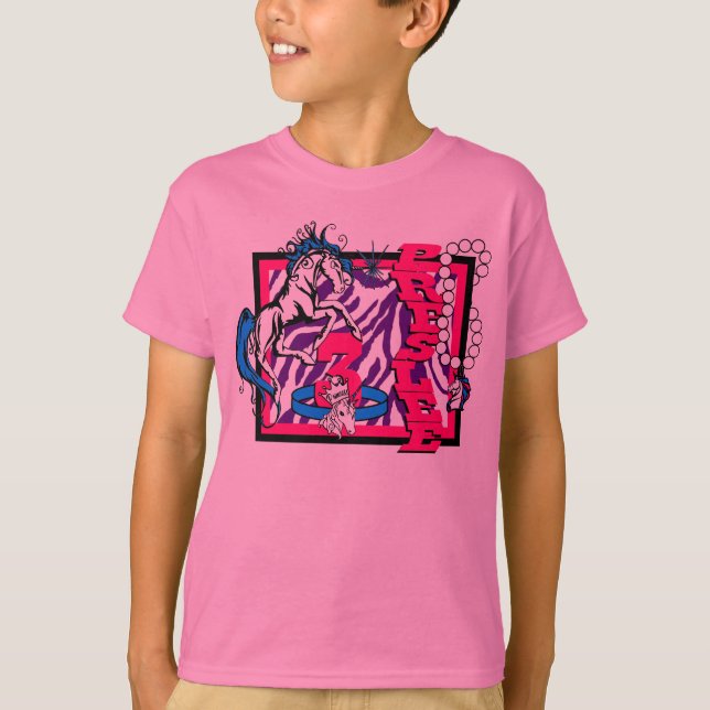 Camiseta T do aniversário de Preslee (Frente)