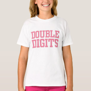 Camiseta T do ANIVERSÁRIO dos dois dígitos #10 do TIME DO