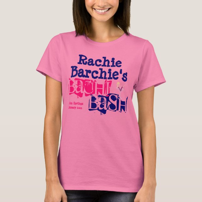 Camiseta T do Bachi de Rachel (Frente)