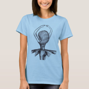 Camiseta T do balé de Cadouxdle do Twirl
