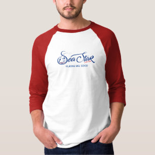 Camiseta T do basebol do CR da estrela de mar (disponível