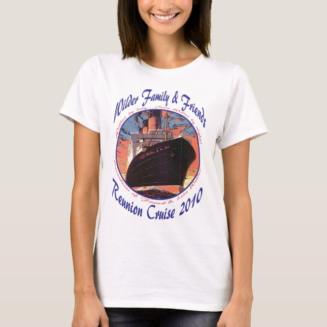 Camiseta T do bebê das mulheres (Frente)